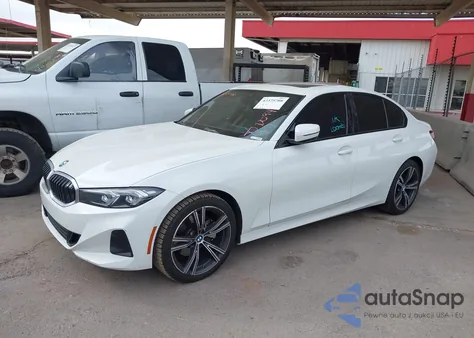 2023 BMW 330I z USA, uszkodzony, nr VIN 3MW69FF0XP8D09451